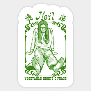 Neil Pye / The Young Ones \ Original Fan Art Design / Sticker